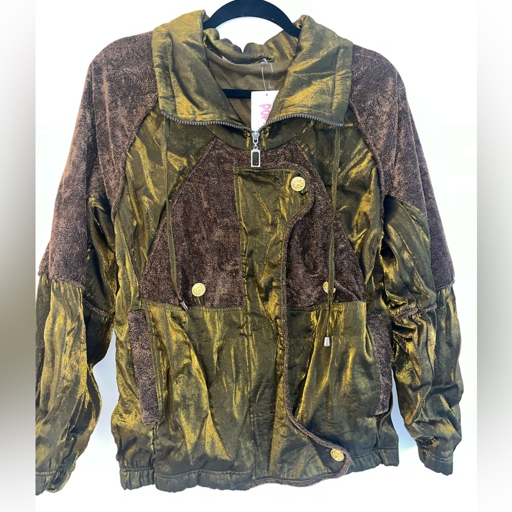 Popkiller Gold Jacket - NEW WITH TAGS